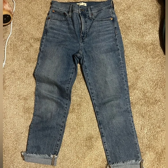 Madewell high rise straight leg - Picture 2 of 4